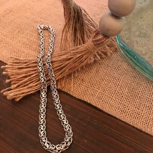 Itaor~Sterling Silver 925 Vermeil Necklace